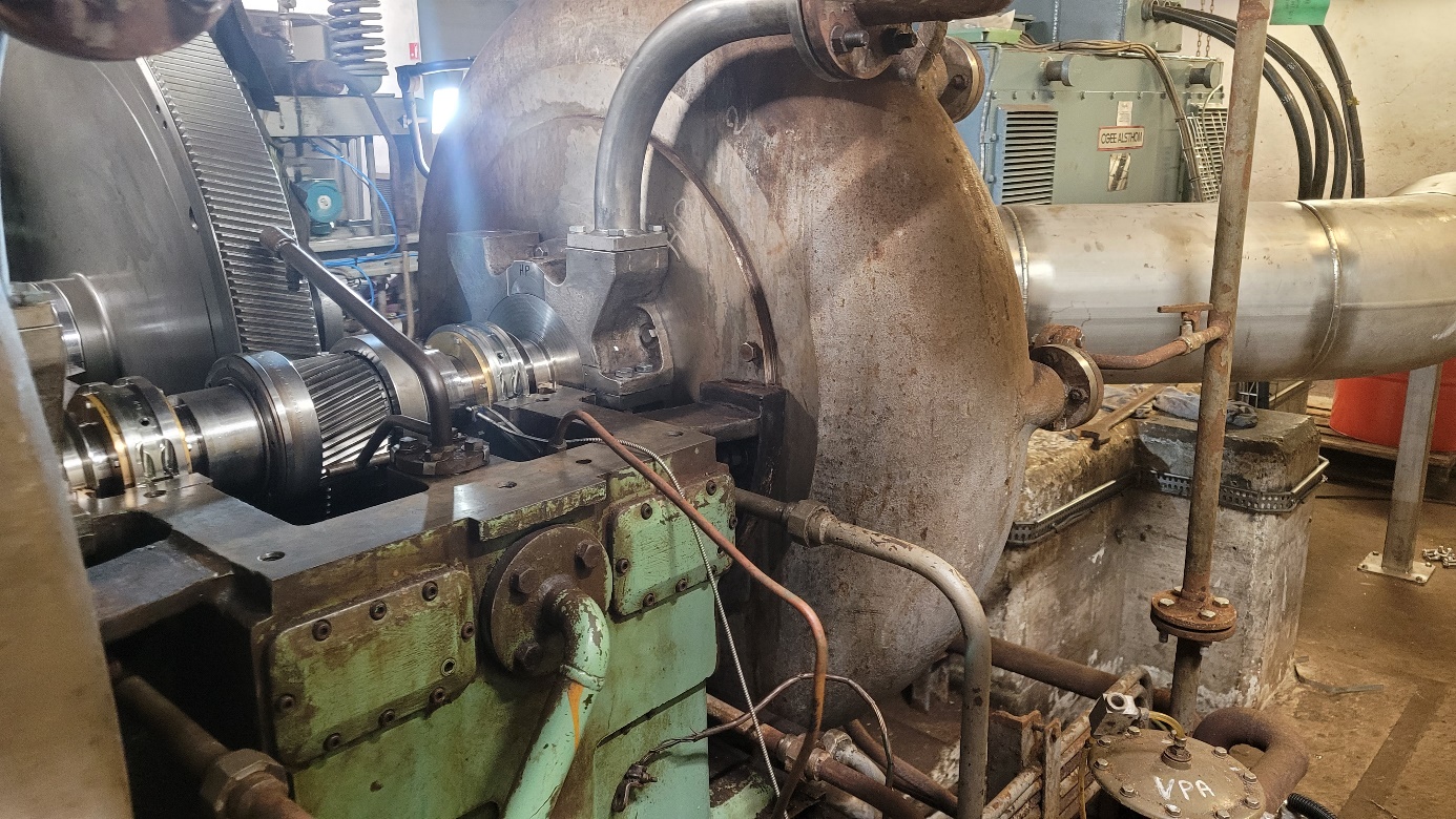 Palier GV et volute HP ( 2ème étage).